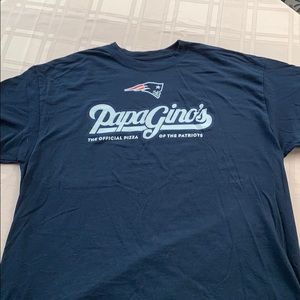 men’s xl papa gino’s patriots shirt